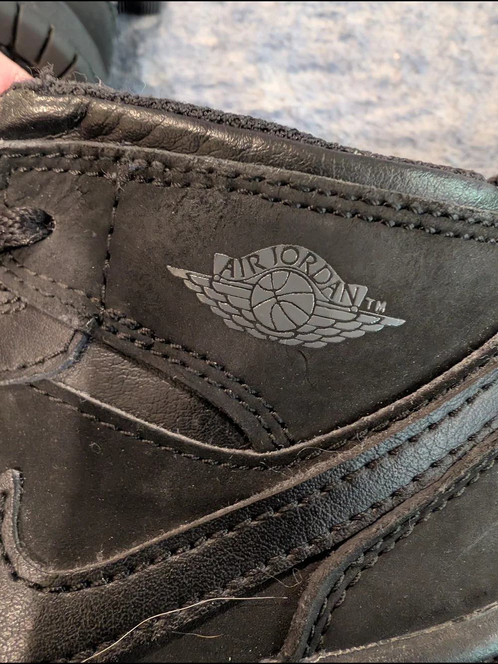 Air Jordan 10C Kids' Black High-Top Sneakers